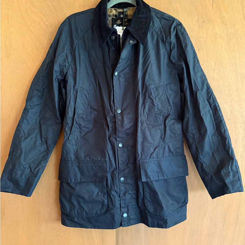 Barbour Black Military Field Rain Jacket